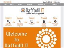 Tablet Screenshot of daffodil-it.co.uk